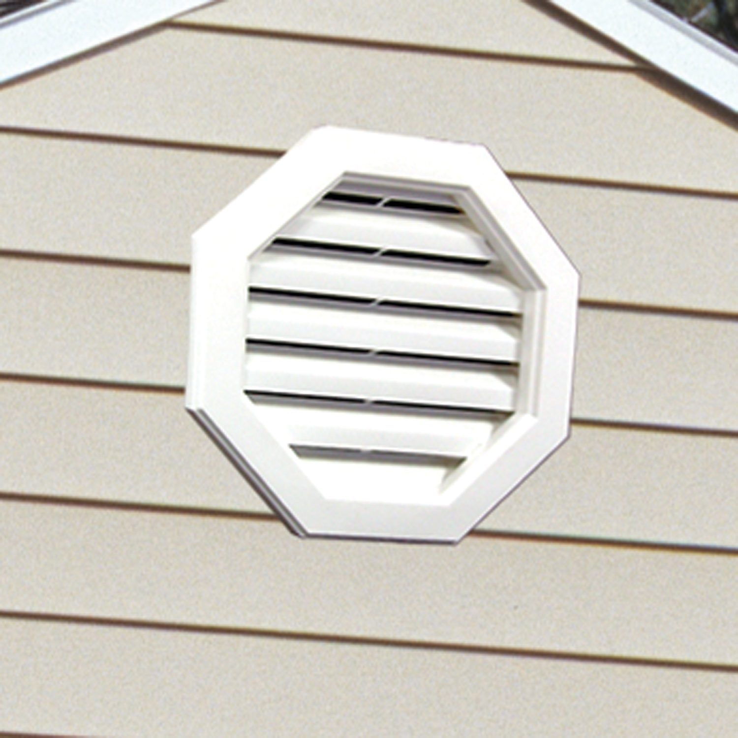 Vinyl Building Gable Vent (Octagon) Heartland Industries